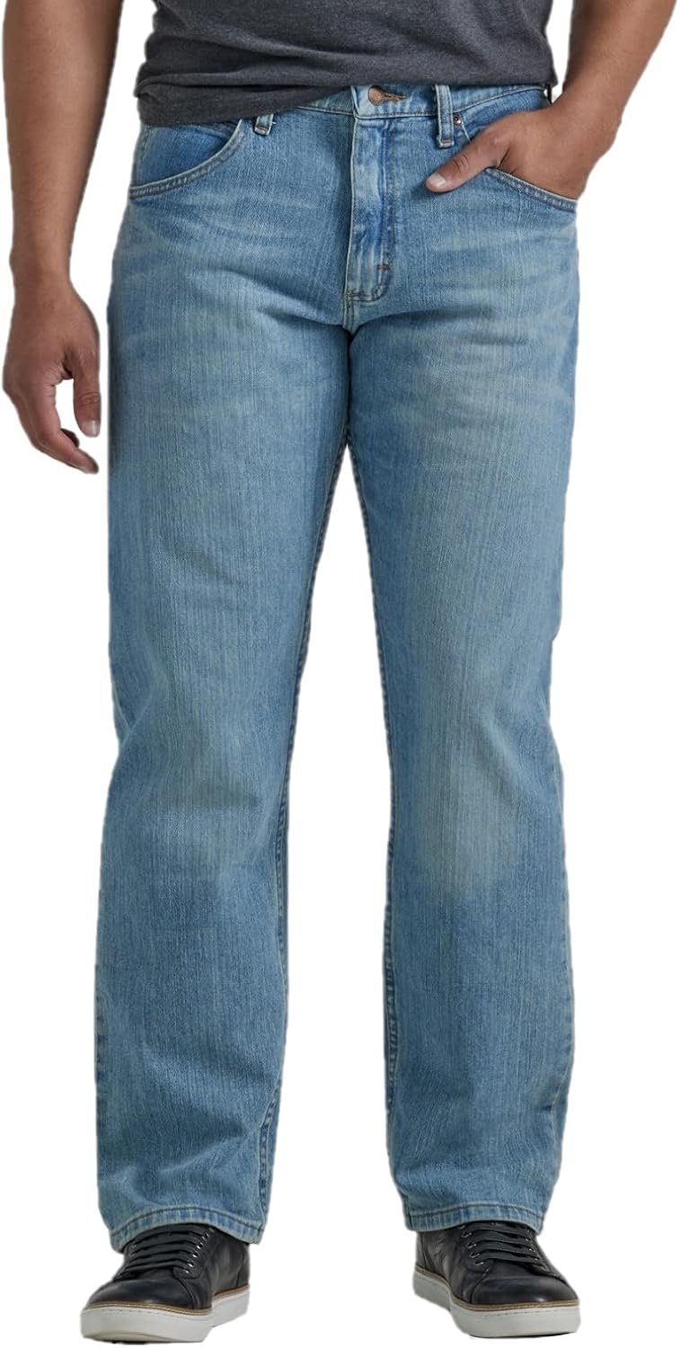 Wrangler Authentics Men’s Classic 5-Pocket Relaxed Fit Flex Jean
