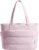 BAGSMART Tote Bag for Women, Lightweight Puffy Tote Bag with Compartments Shoulder Bag Handbag for Travel, Work, Gym | Lightweight