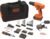BLACK+DECKER 20V MAX* POWERCONNECT Cordless Drill Driver Kit with Drill Bit Set and Sockets, 100 pc. Tool Kit for Home, Battery and Charger Included, Orange (BDC120VA100)