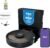 Shark Matrix Plus 2in1 Robot Vacuum & Mop with Sonic Mopping, Matrix Clean, Home Mapping, HEPA Bagless Self Empty Base, CleanEdge, for Pet Hair, WiFi, Black/Brass, AV2620WA