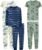 Simple Joys by Carter’s Girls 6-piece Snug Fit Cotton Pajama Set